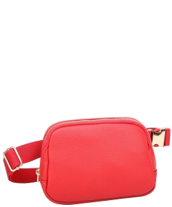Fashion Fanny Pack Belt Bag ND122 RED